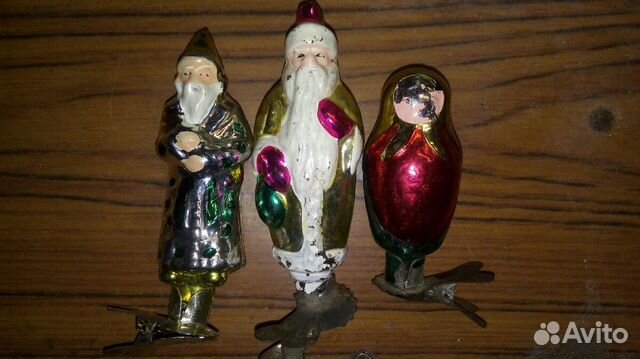 Советские игрушки на елку