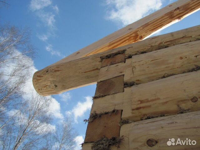 Сруб из бревна 5х3 м, баня, дом. Ручная рубка