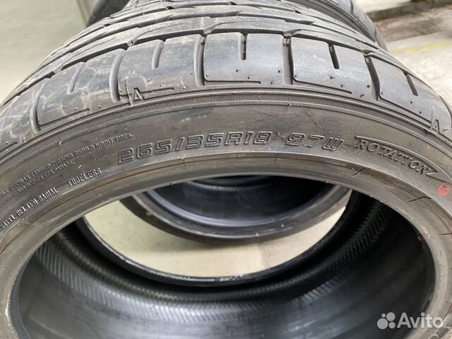 Продам Dunlop direzza dz102 265/35 r18 одноширокие