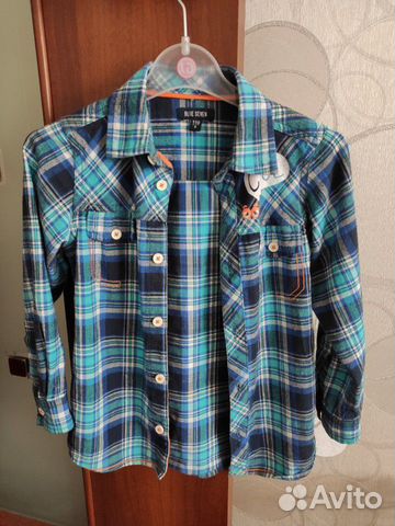 Рубашка blue seven 110р