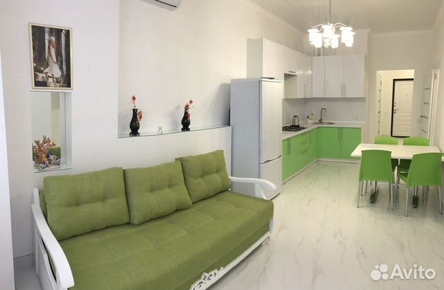 

1-к. квартира, 50 м², 2 кровати