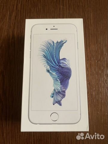 Коробка от iPhone 6S silver 128GB