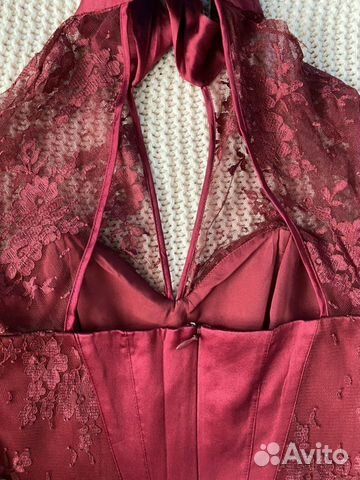 Платье Karen Millen марсала Платье Karen Millen марсала