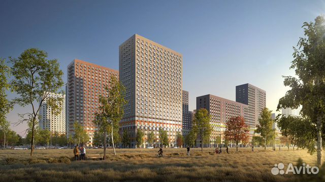 3-к квартира, 87.3 м², 6/16 эт.