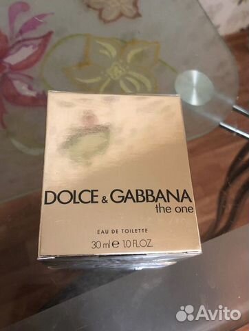 Dolce gabbana the one оригинал 30ml