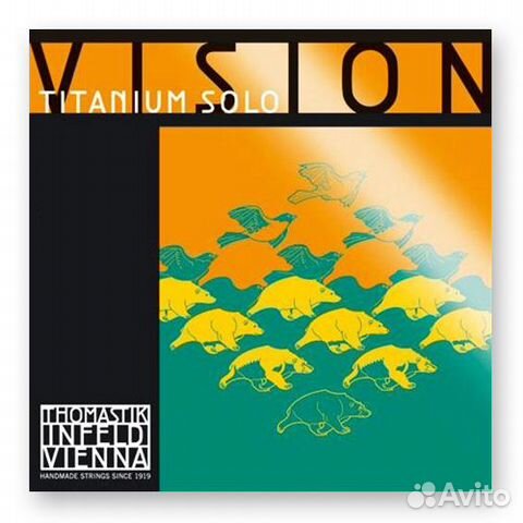 Струны для скрипки Thomastik Vision Titanium Solo Струны для скрипки Thomastik Vision Titanium Solo
