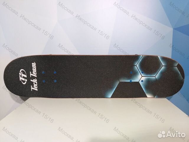 Скейтборд Tech Team TT Vulcan blue, новый Скейтборд Tech Team TT Vulcan blue, новый