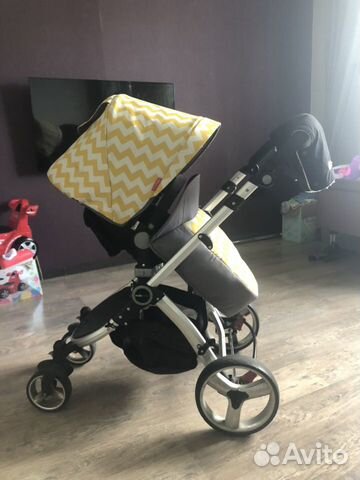Коляска 3в1 с люлькой на базе Isofix Коляска 3в1 с люлькой на базе Isofix