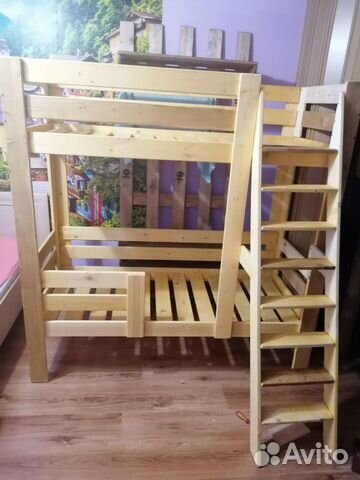 Детская Кровать двухьярусная Детская Кровать двухьярусная
