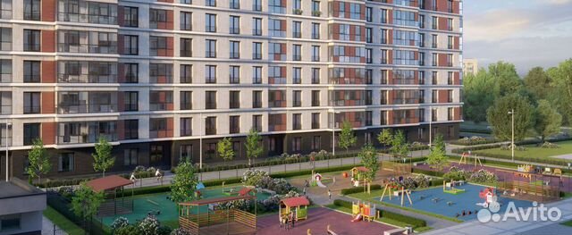 1-к квартира, 36.1 м², 5/8 эт.
