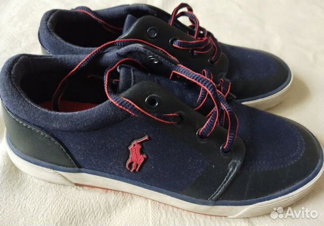 Кеды для мальчика Ralph Lauren Polo оригинал