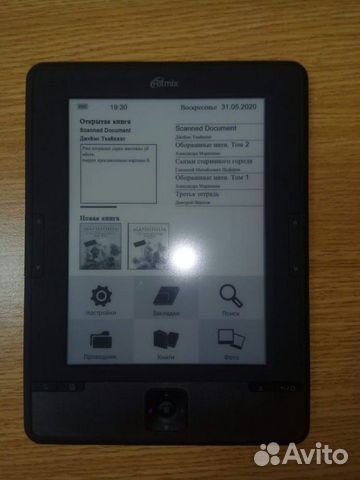Электронная книга ritmix RBK-610