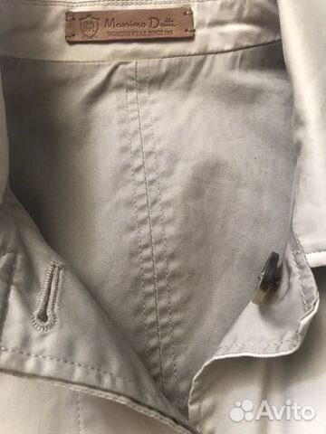 Плащ/тренч massimo dutti