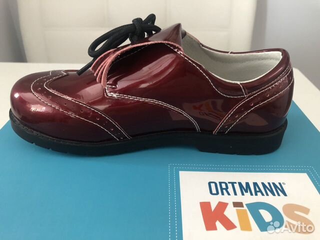 Новые детские полуботинки ortmann 35 размер Новые детские полуботинки ortmann 35 размер