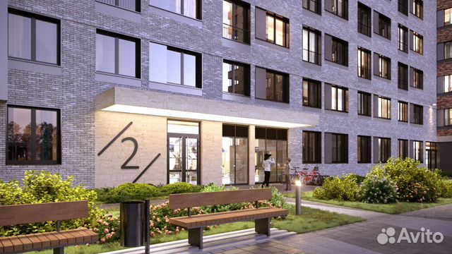 1-к квартира, 44 м², 4/9 эт. 1-к квартира, 44 м², 4/9 эт.