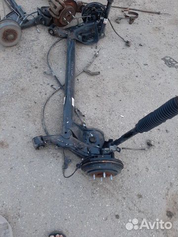 Балка задняя Hyundai Solaris 2