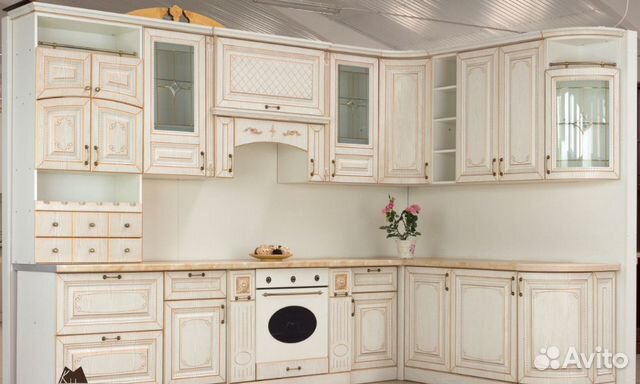 Кухня с патиной Кухня с патиной