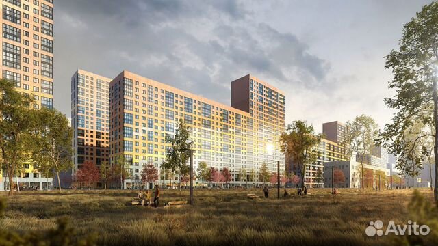 2-к квартира, 61.6 м², 23/25 эт. 2-к квартира, 61.6 м², 23/25 эт.