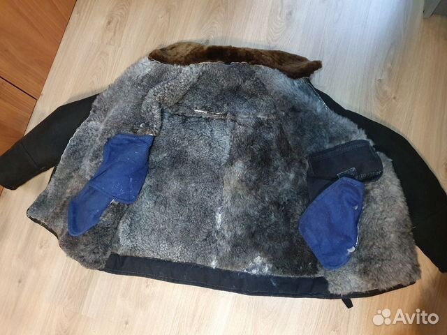 Куртка нагольная зимняя лётчика полярника ввс СССР Куртка нагольная зимняя лётчика полярника ввс СССР