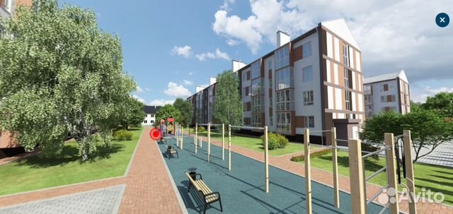 1-к квартира, 40.3 м², 2/4 эт. 1-к квартира, 40.3 м², 2/4 эт.