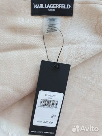 Палантин,платок Karl Lagerfeld Paris-оригинал,новы Палантин,платок Karl Lagerfeld Paris-оригинал,новы