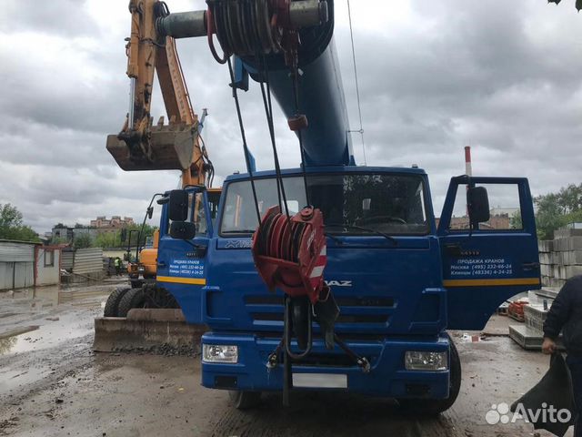Аренда кран 25 т. 31 м