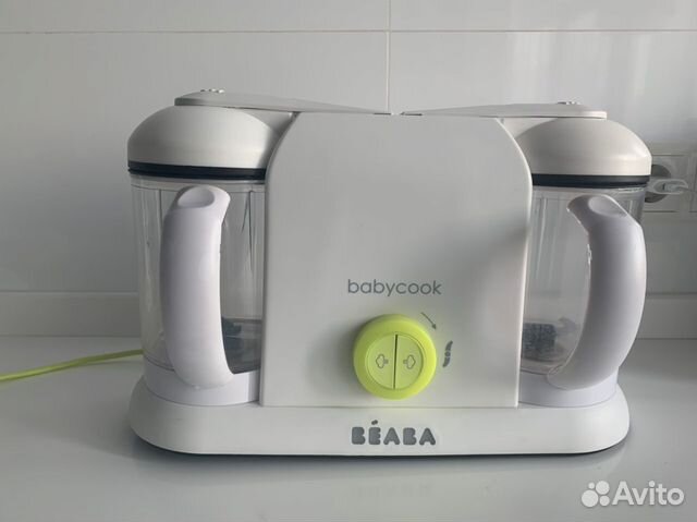 Пароварка миксер детская beaba babycook plus