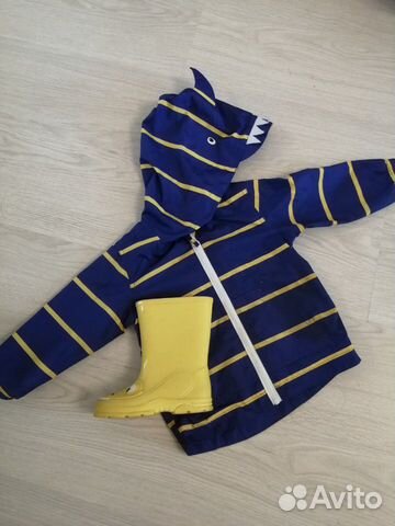 Сапоги Mothercare, ветровка