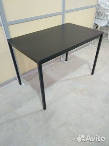 Стол Икея обеденный черный Стол Икея обеденный черный
