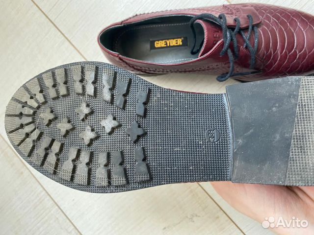 Бордовые кожаные туфли ботинки Бордовые кожаные туфли ботинки