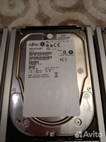 Жесткие диски серверные 300 гиг