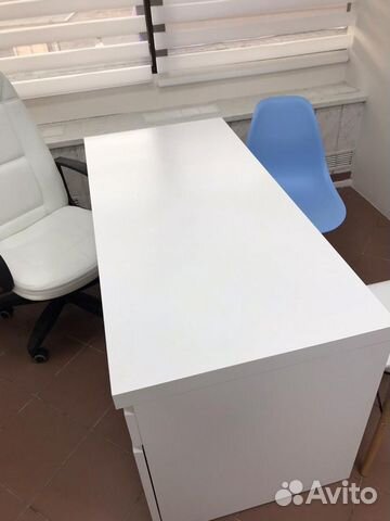 Стол письменный Икеа IKEA белый