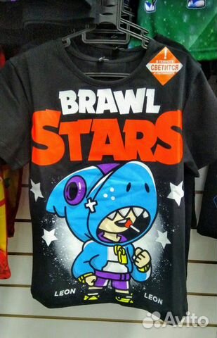 Футболки Brawl stars светящиеся Футболки Brawl stars светящиеся