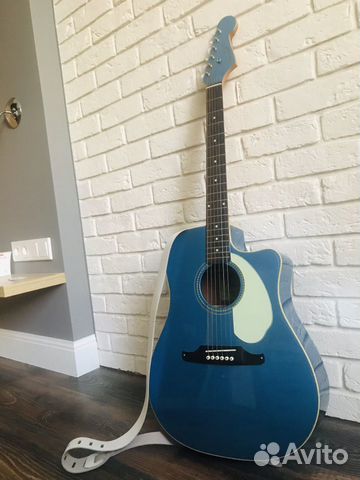 Гитара Fender Sonoran Lake Placed Blue