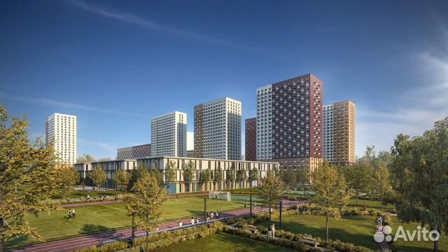 1-к квартира, 41.6 м², 21/25 эт.