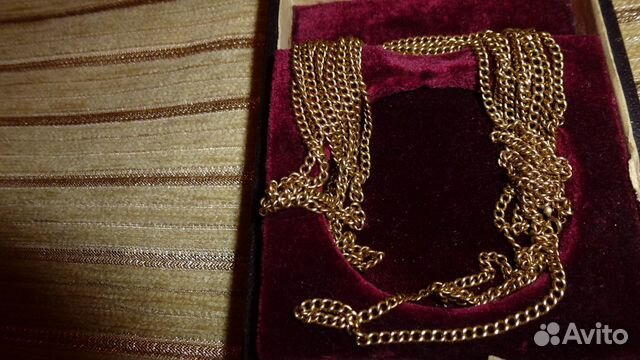 Антикварная золотая цепочка 56 пробы Антикварная золотая цепочка 56 пробы