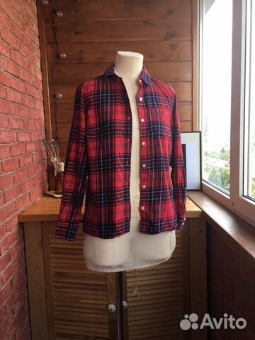 Рубашка Tommy Hilfiger в клетку Рубашка Tommy Hilfiger в клетку