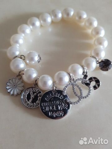 Браслет Chanel из бусин Браслет Chanel из бусин