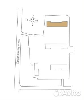 Студия, 25 м², 6/30 эт. Студия, 25 м², 6/30 эт.