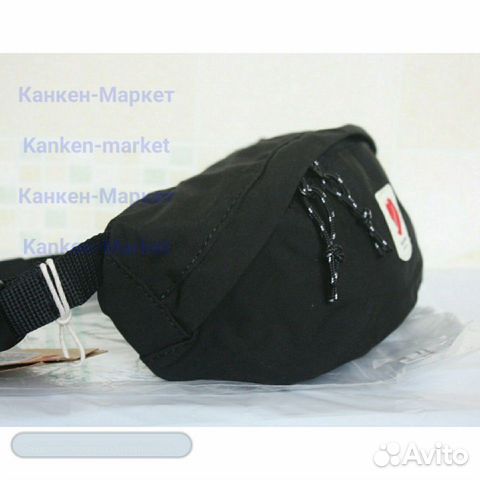 Сумка на пояс Fjallraven Kanken Medium black
