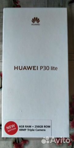 Huawei p30 lite 256gb new edition