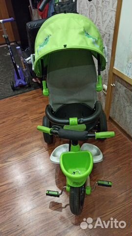 Велосипед детский с ручкой для родителей Велосипед детский с ручкой для родителей