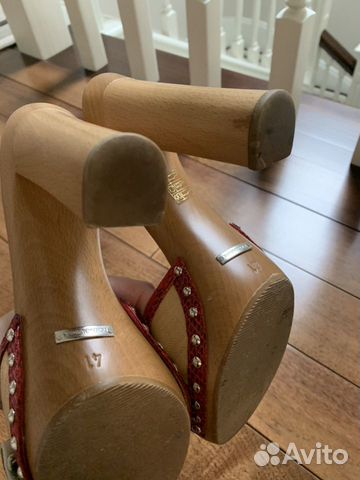 Босоножки Сабо Valentino и D&G