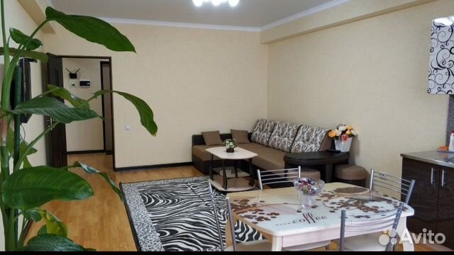 

Квартира-студия, 62 м², 2 кровати