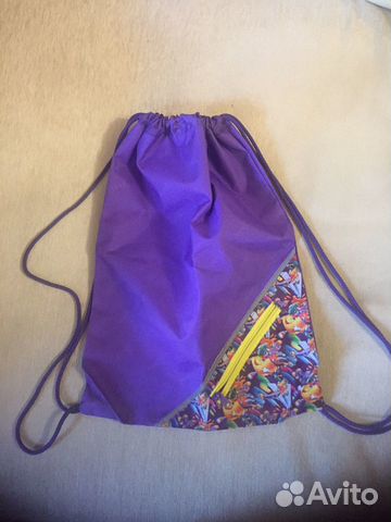 Правильный Мешок для сменной обуви новый