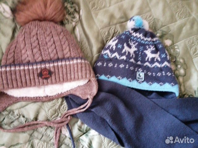 Комплект шапка, шарф