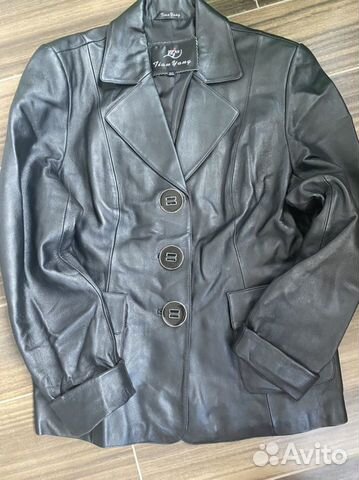 Куртка, кожаный пиджак, юбка шерстяная пакетом 48