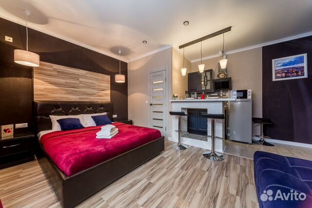 

Квартира-студия, 22 м², 2 кровати