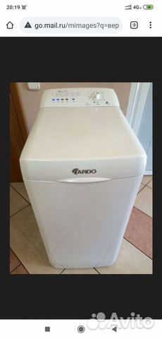 Стиральная машина с вертикальной загрузкой Ardo