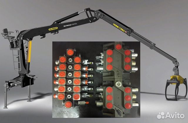 Гидрораспределитель 6PC100 RM316 под тяги на фишку